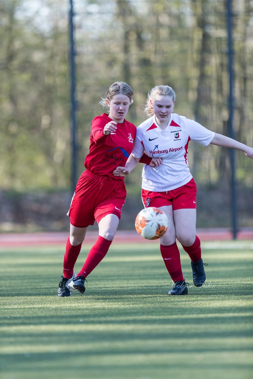 Bild 91 - wBJ Walddoerfer - Eimsbuettel : Ergebnis: 5:3